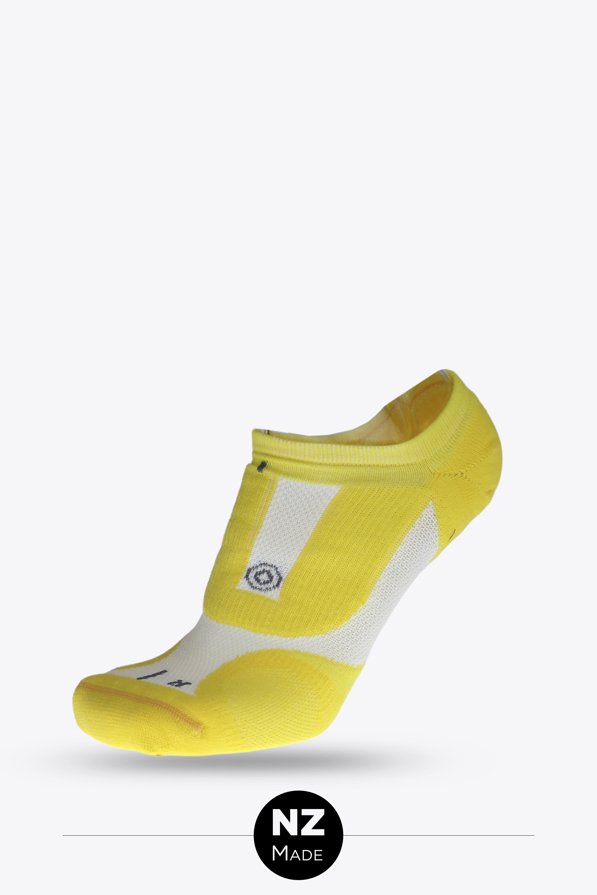 Merino No Show - yellow